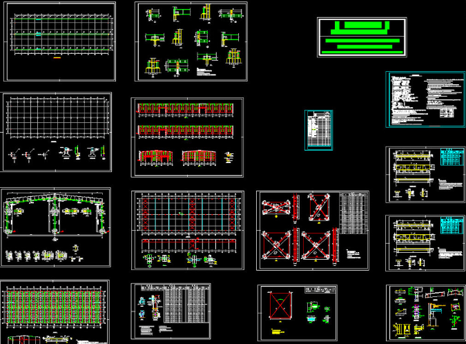 建阳仓库钢结构施工图片